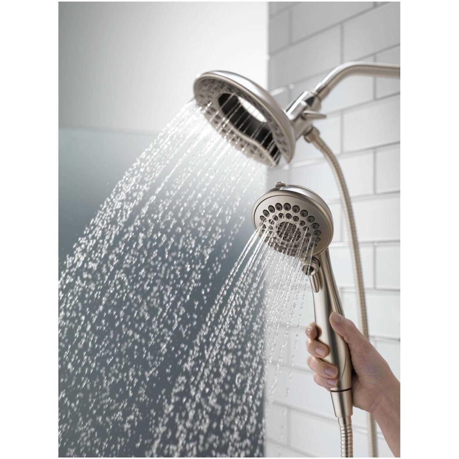 Delta 1.75 GPM In2ition 2-in-1 Multi Function Shower Head / Handshower - Image 5
