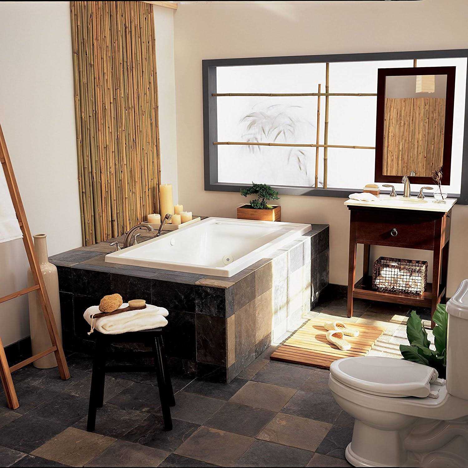 American Standard Evolution 60L x 32W Deep Soak Bathtub 2422V002.011 - Image 5