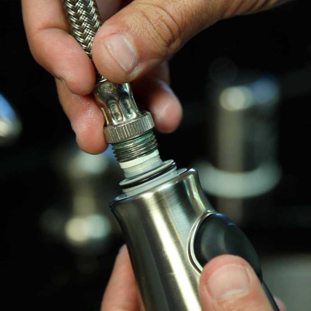 Danco Smart Spray Kitchen Faucet Pull Down Spray Head - Image 5