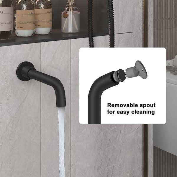 Boyel Living Wall Mount Single Handle 1-Spray Tub and Shower Faucet 1.8 GPM - Image 3