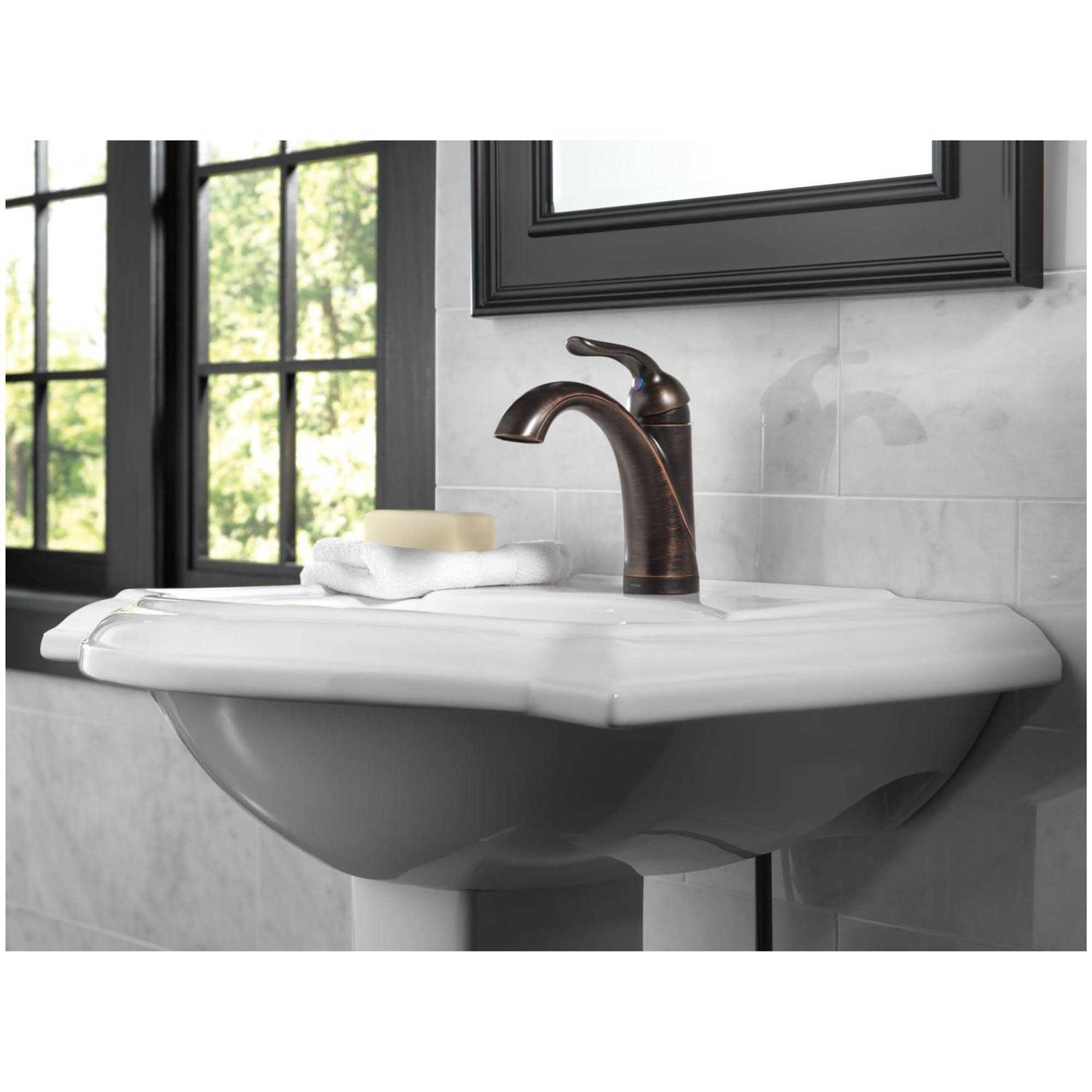 Delta Lahara Single Handle Bathroom Faucet with Touch2O.xt Technology 538 - Image 3