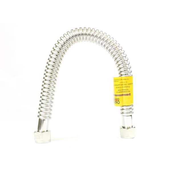 Charman 173024 Correcated Stainless Steel Water Heater Connector Hose - Image 5