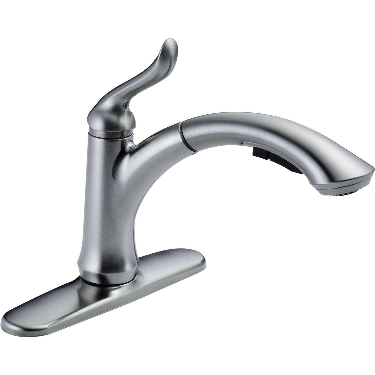 Delta Linden Single Handle Pull-Out Kitchen Faucet