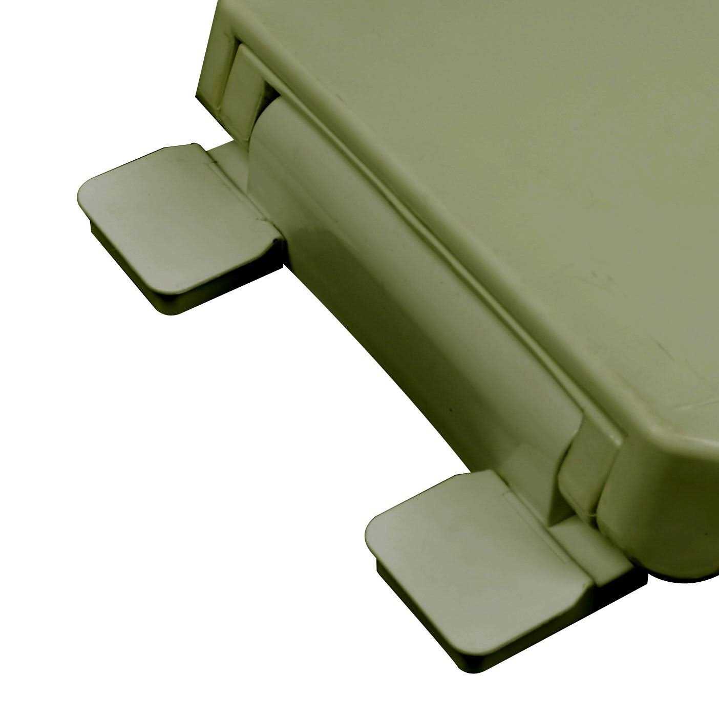 Bath Décor Slow Close Plastic Round Top Mount Adjustable Release and Clean Hinge Toilet Seat - Image 4