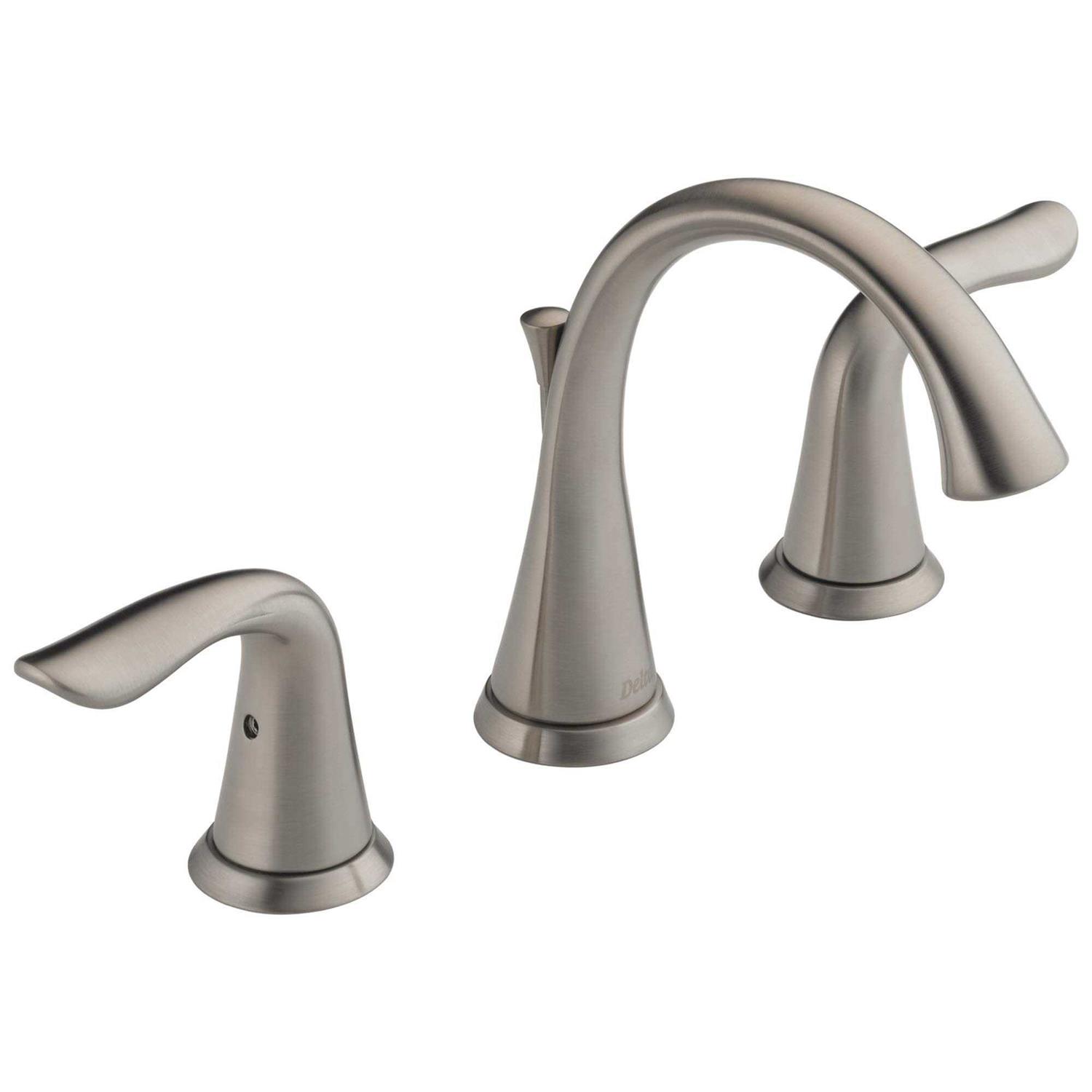Delta Lahara Two Handle Widespread Bathroom Faucet 3538-SSMPU-DST