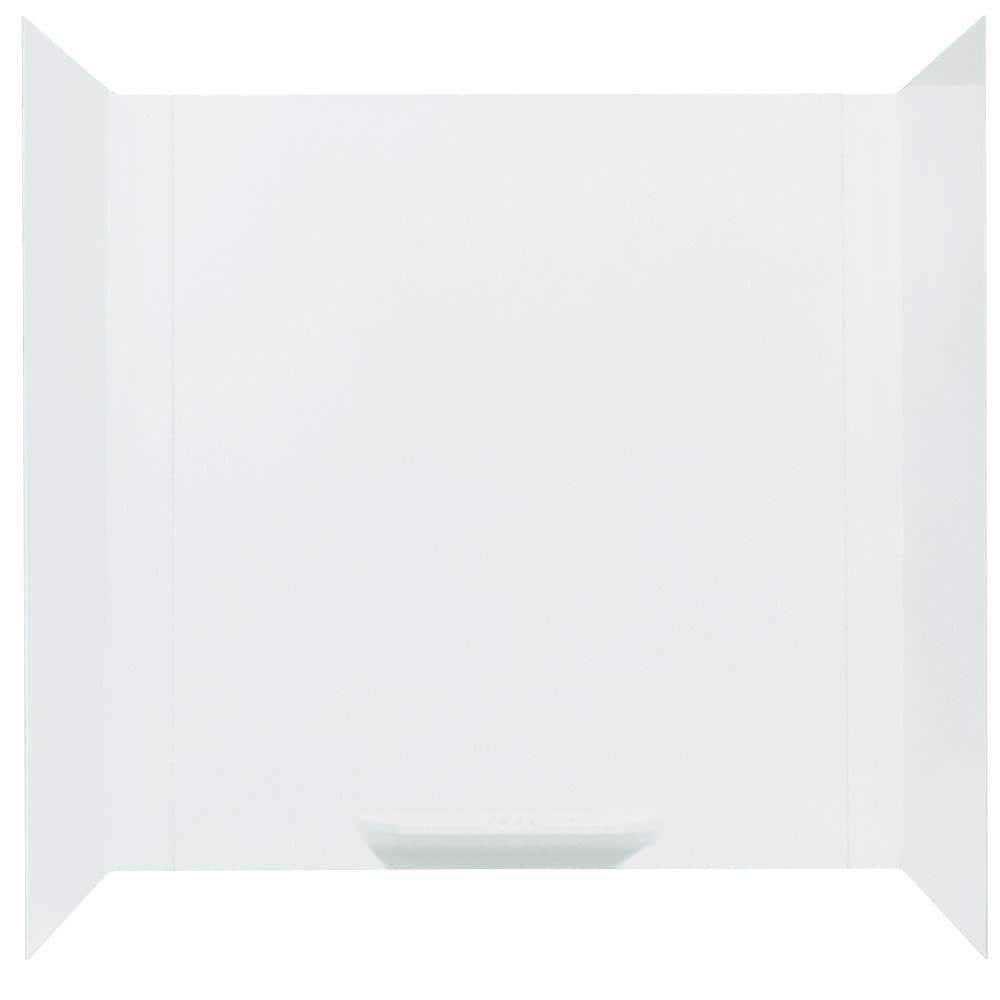 Mustee Durawall Bathtub Wall 350WHT