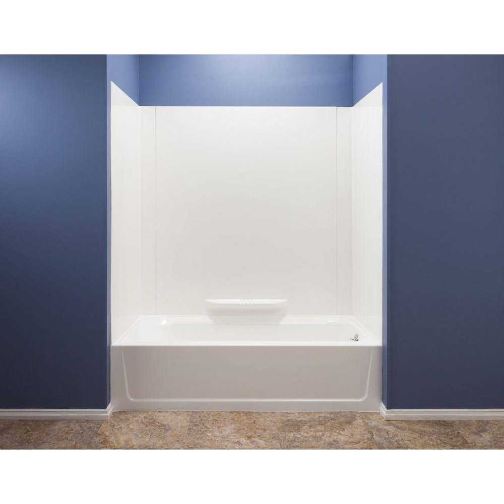 Mustee Durawall Bathtub Wall 350WHT - Image 3