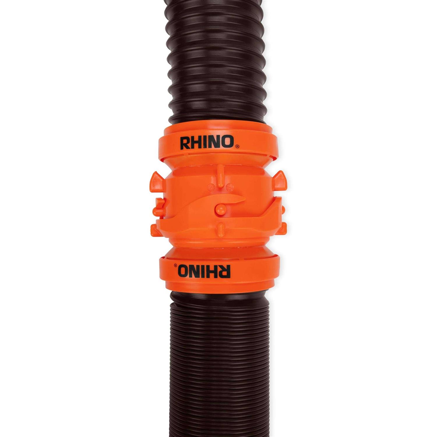 Camco RhinoFLEX 10-foot RV Sewer Hose Extension Kit with Swivel Fitting - Image 5