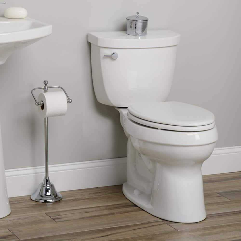Bemis Jamestown Adjustable Slow Close Never Loosens Elongated Closed Front Toilet Seat - Image 4