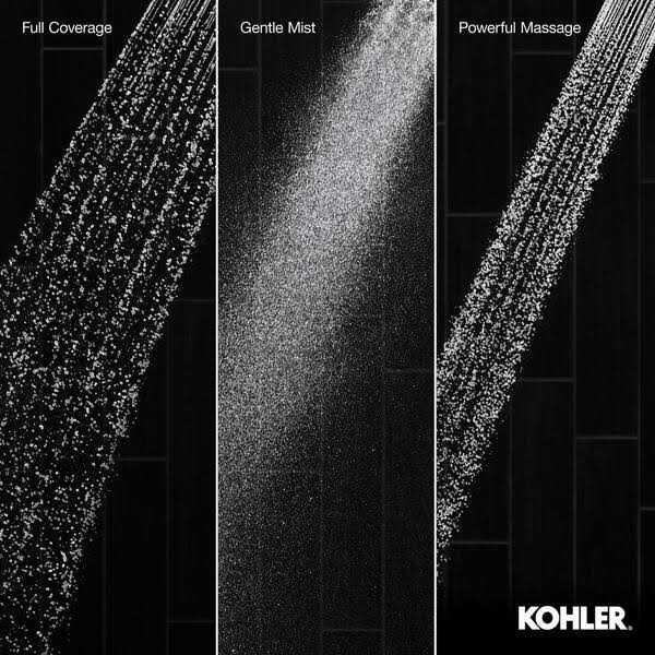 KOHLER Statement Oblong three-function Handshower - Image 4