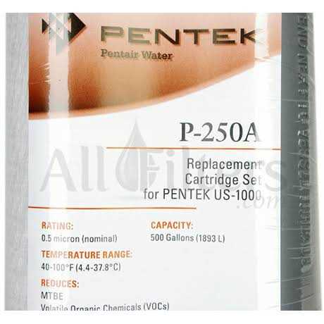Pentek P-250A Under Sink Water Filter Set - Image 3
