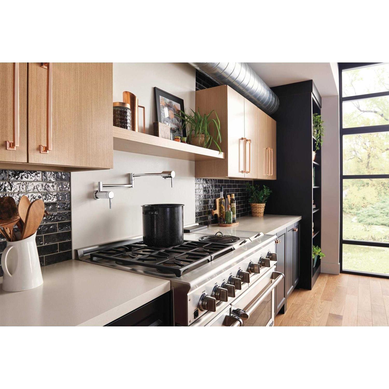 Delta Contemporary Wall Mount Pot Filler 1165LF - Image 5