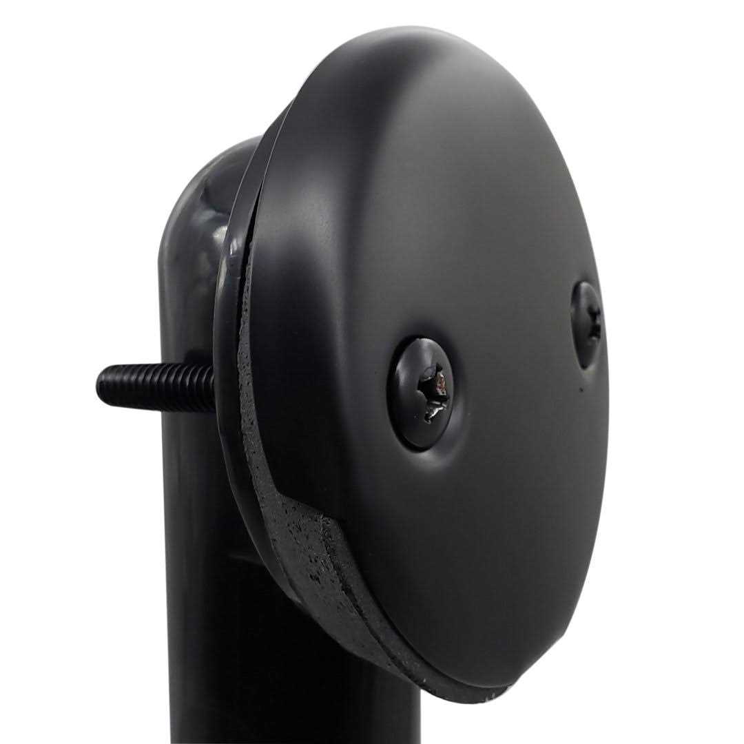 Westbrass 3-1/8 Two-Hole Overflow Face Plate and Screws D329-62 - Image 5