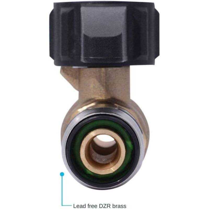 SharkBite 1/2-in Push-to-connect x 1/2-in Push-to-connect Ball Valve - Image 4