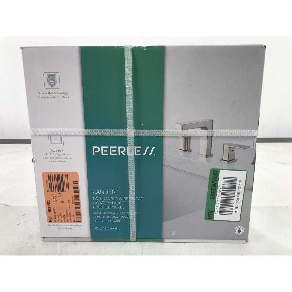 Peerless Xander Two Handle Widespread Bathroom Faucet - Image 4