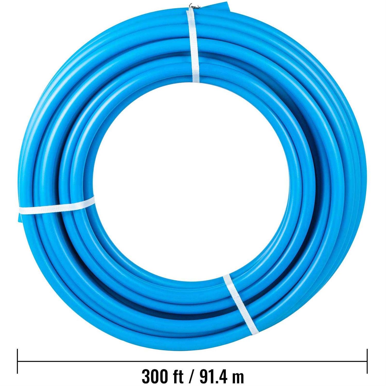 VEVOR Pex Tubing 1 Pex Pipe 300ft Flexible Pex Hose Non Oxygen Barrier Pex Tube Coil 80-160psi Pex Water Line - Image 2