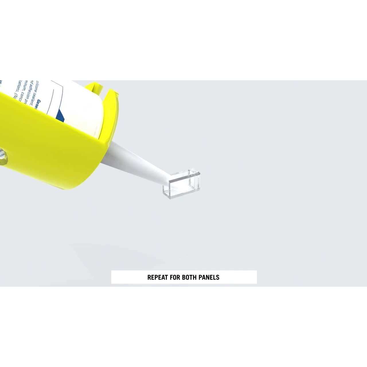 Delta Contemporary 60 in. x 58-3/4 in. Frameless Sliding Bathtub Door 1/4 in. Clear Glass - Image 4