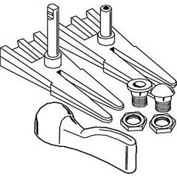Niagara Conservation Flush Handle Trip Lever Trip Lever Kit - Image 5