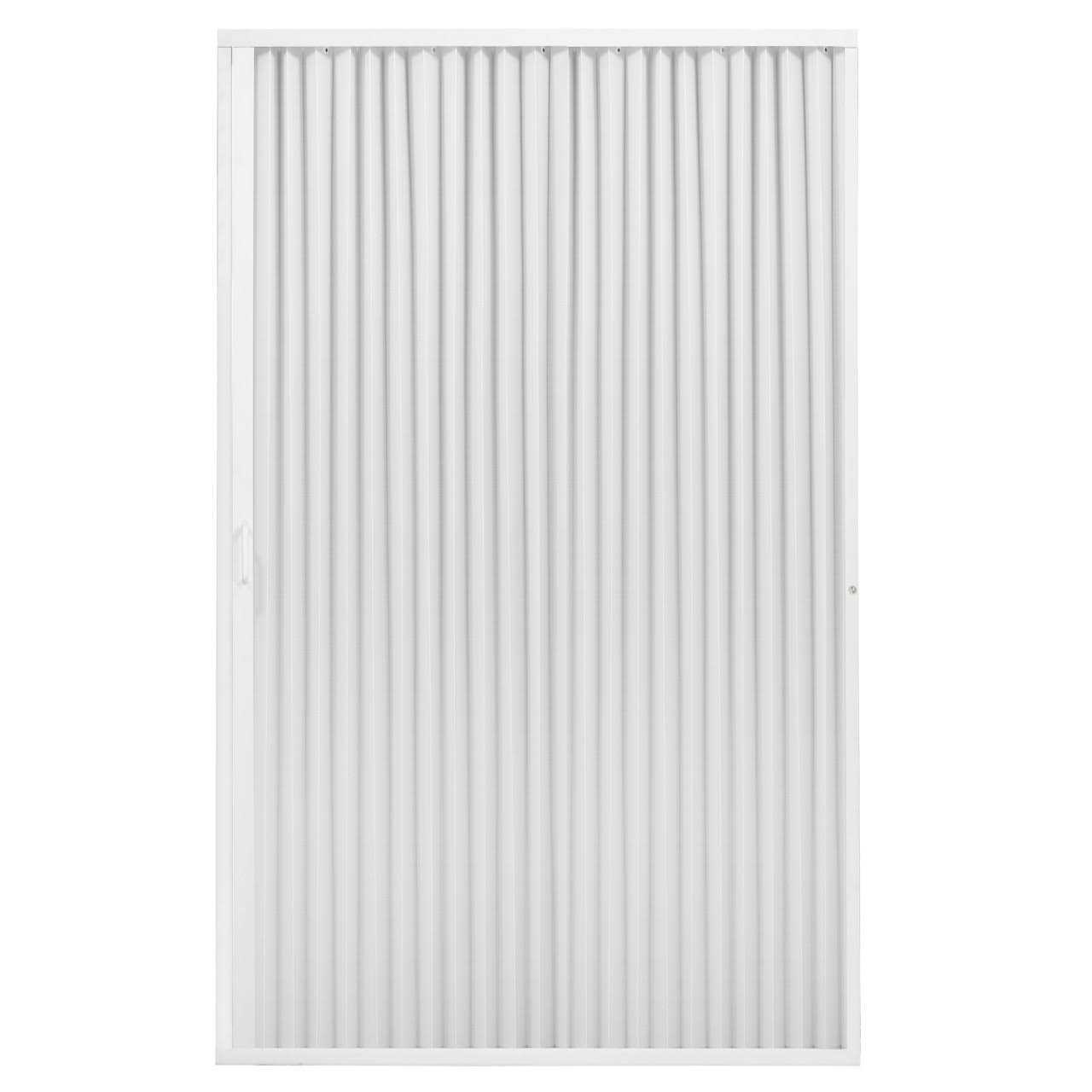 Pleated Folding RV Shower Doors White - Image 5