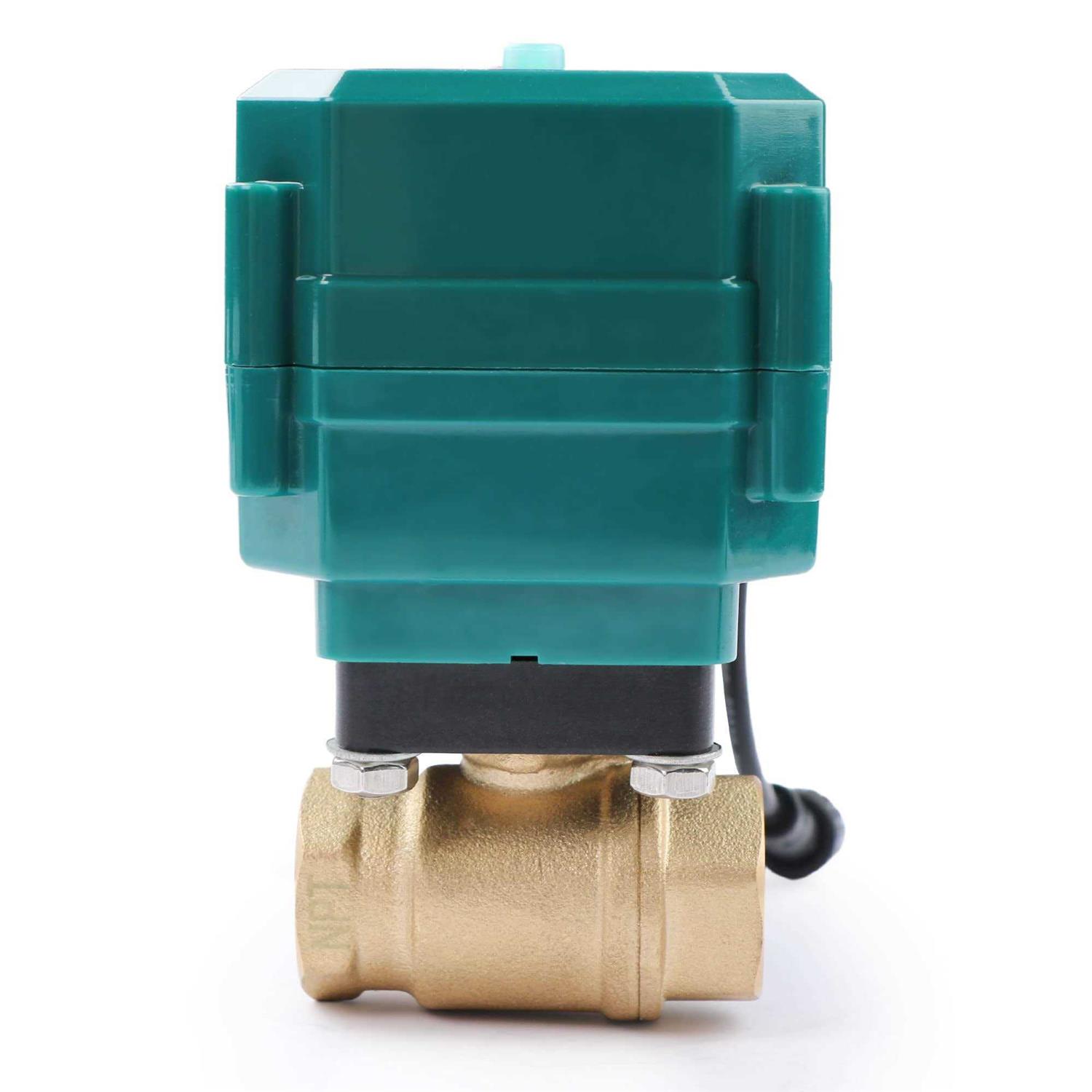 U.s. Solid Smart Motorized Ball Valve Brass - Image 5