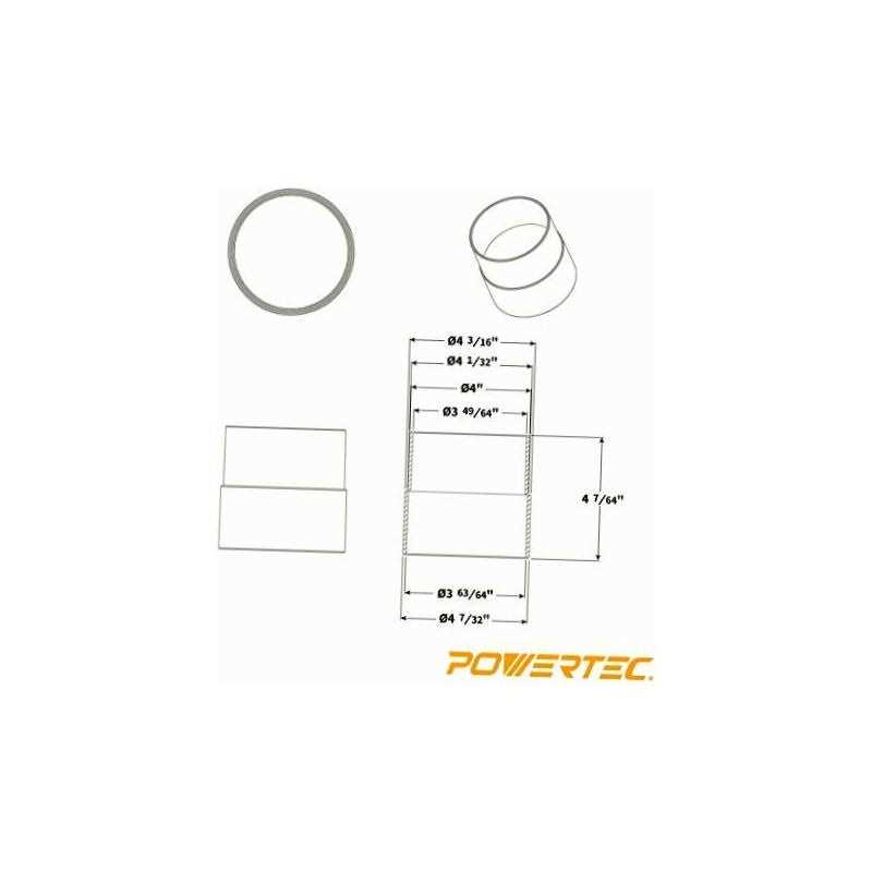 POWERTEC 70125 4-Inch PVC Pipe Hose Adapter - Image 2