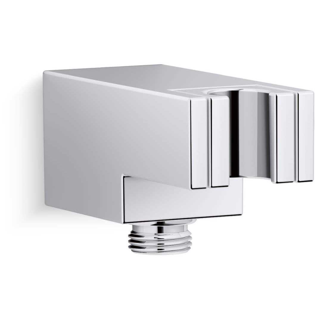 Kohler K-26310 Statement Wall-Mount Handshower Holder with Supply Elbow and Check Valve