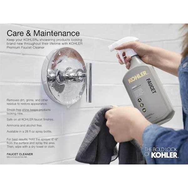 Kohler K-26310 Statement Wall-Mount Handshower Holder with Supply Elbow and Check Valve - Image 3