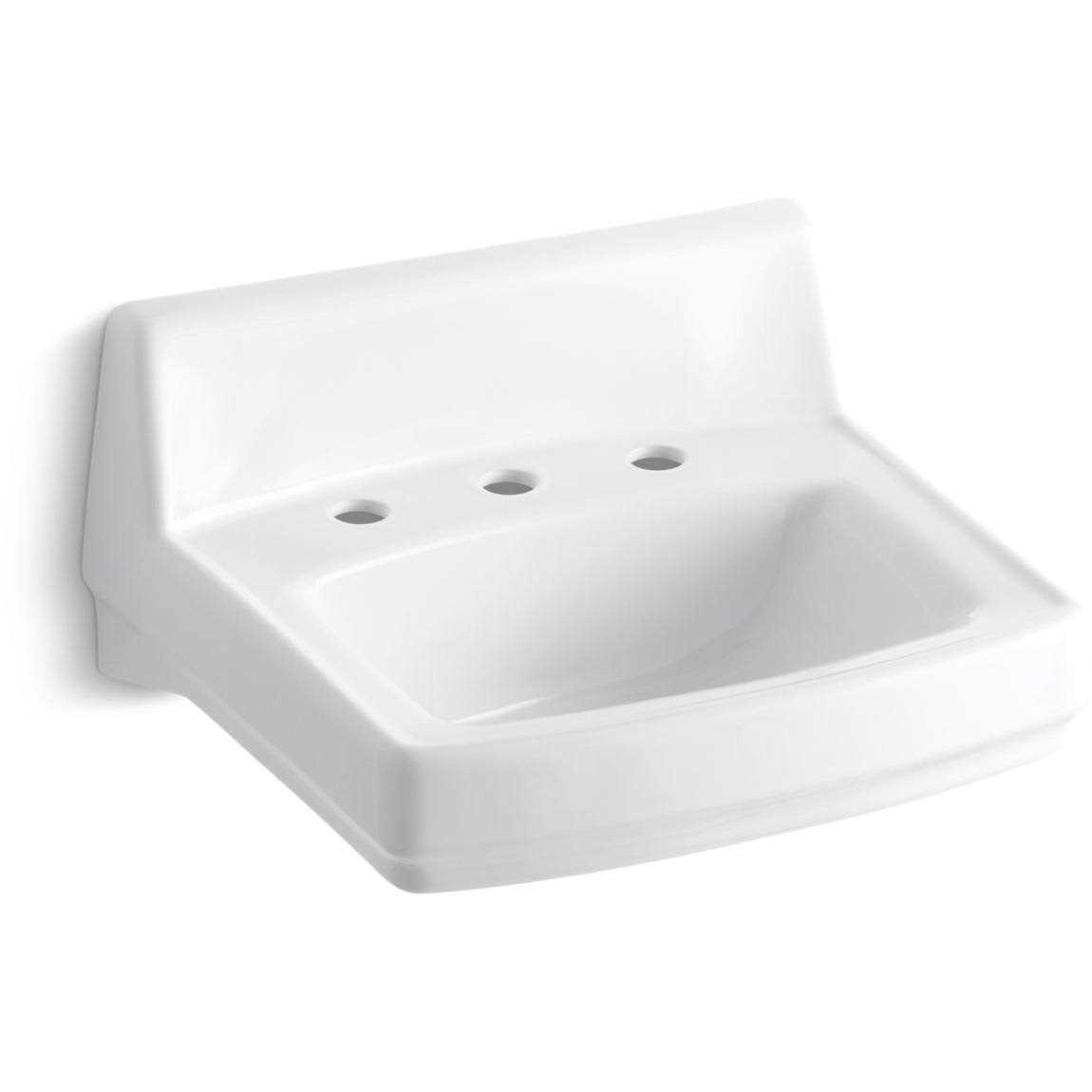 Kohler K-2030-0 Greenwich Wall-Mount Bathroom Sink - Image 2