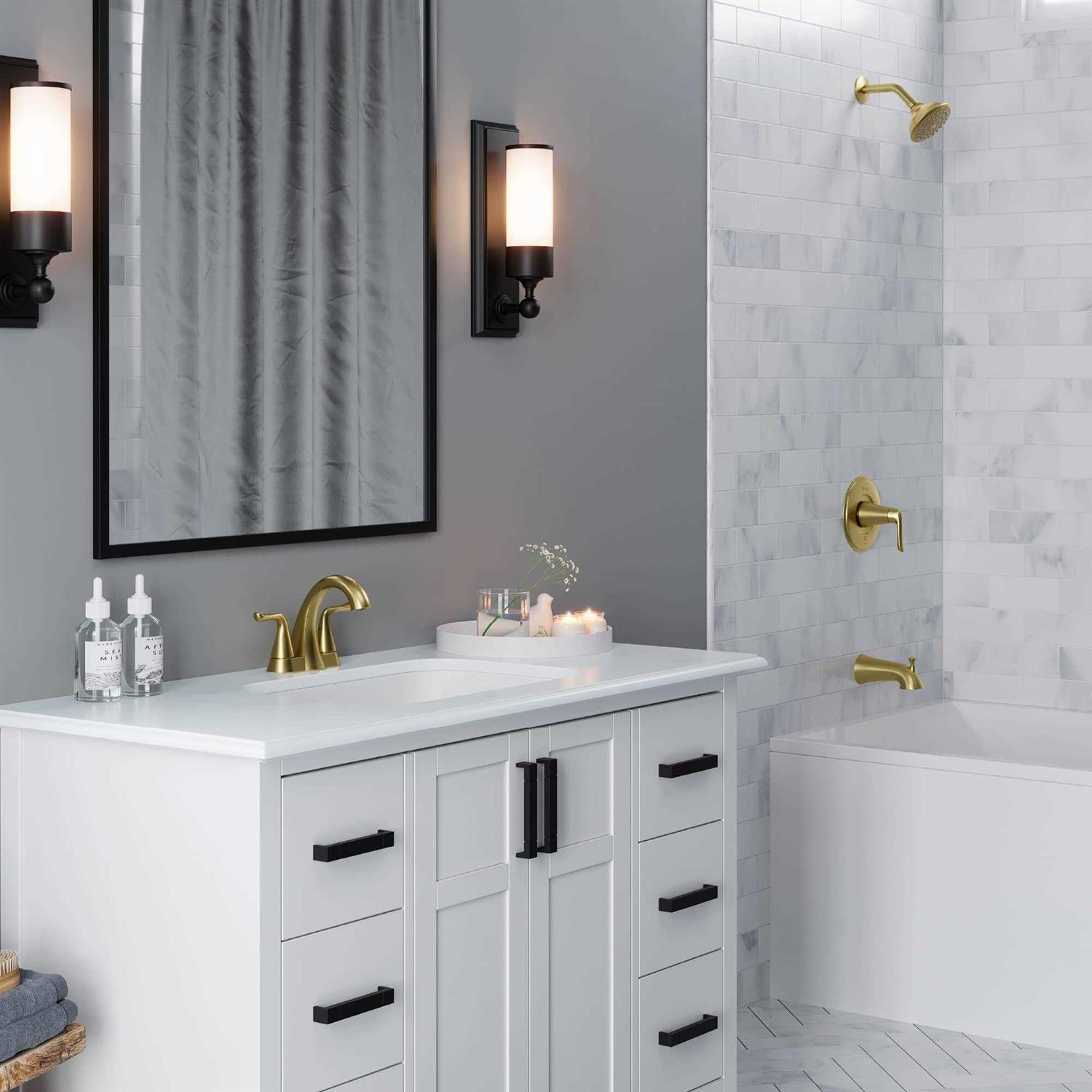 Pfister Willa Bathroom Sink Faucet 4-Inch Centerset - Image 5