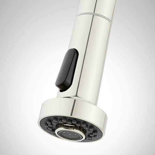 Signature Hardware Ridgeway Single Handle Pull Down Sprayer Kitchen Faucet - Image 2