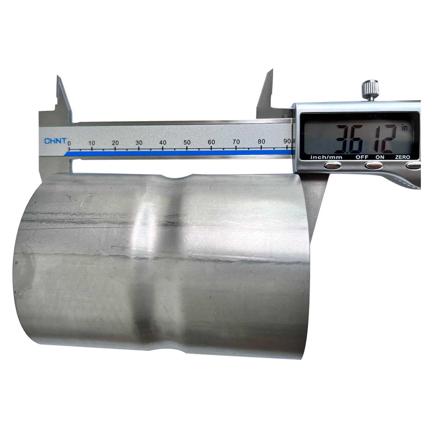 Universal ID 2.5 to ID 2.5 Stainless Steel Exhaust Reducer Adapter Coupler Pipe - Image 3