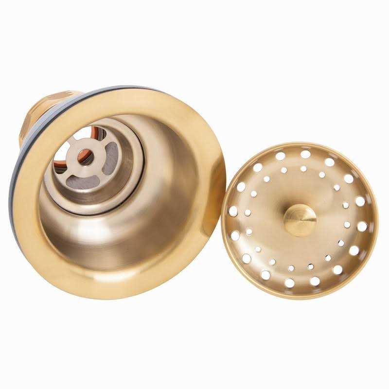 Speakman Kitchen Sink Basket Strainer Matte Black S 3471 Brass Stainless Steel - Image 4