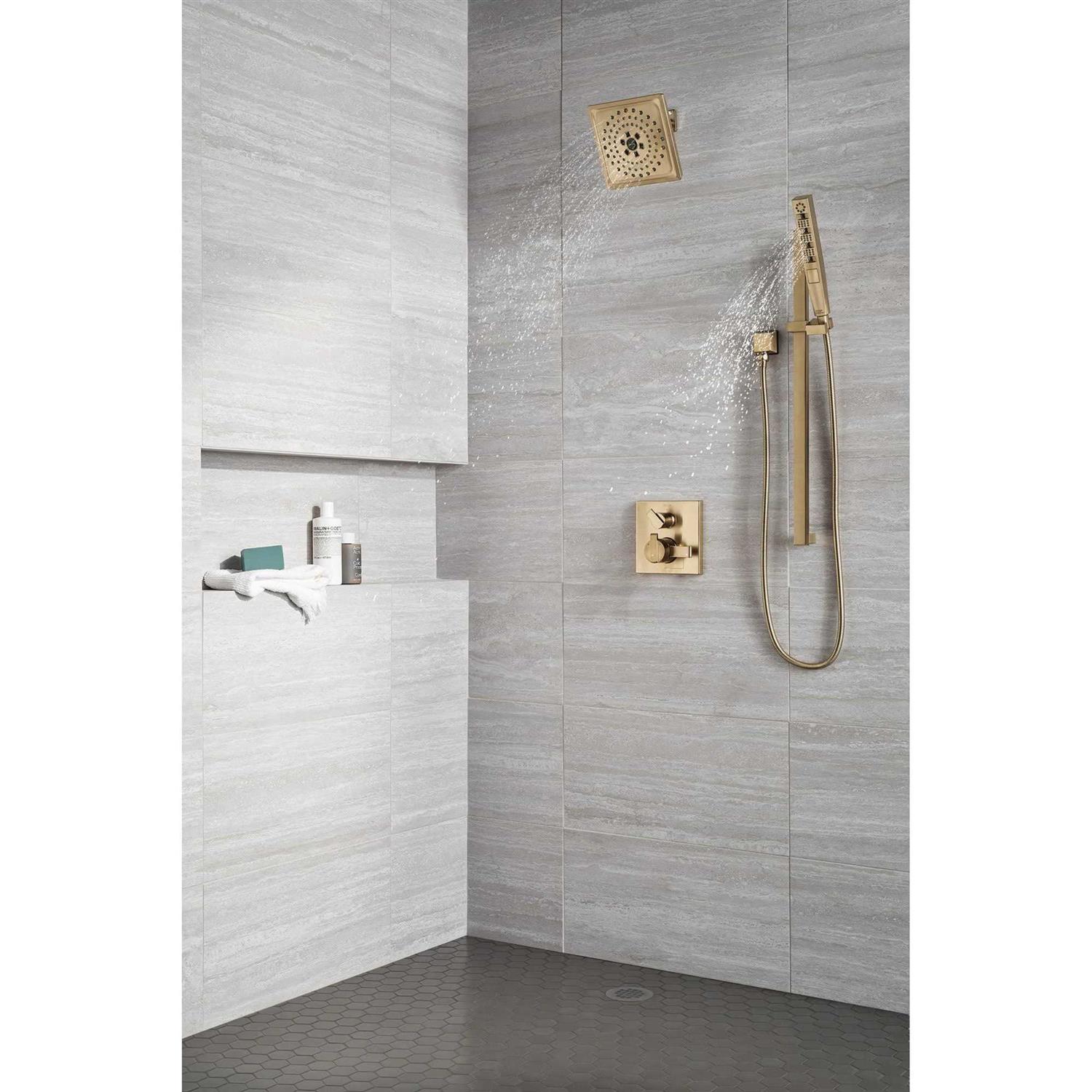 Delta Ara Angular Modern Monitor 17 Series Valve Trim with 3-Setting Integrated Diverter - Image 2