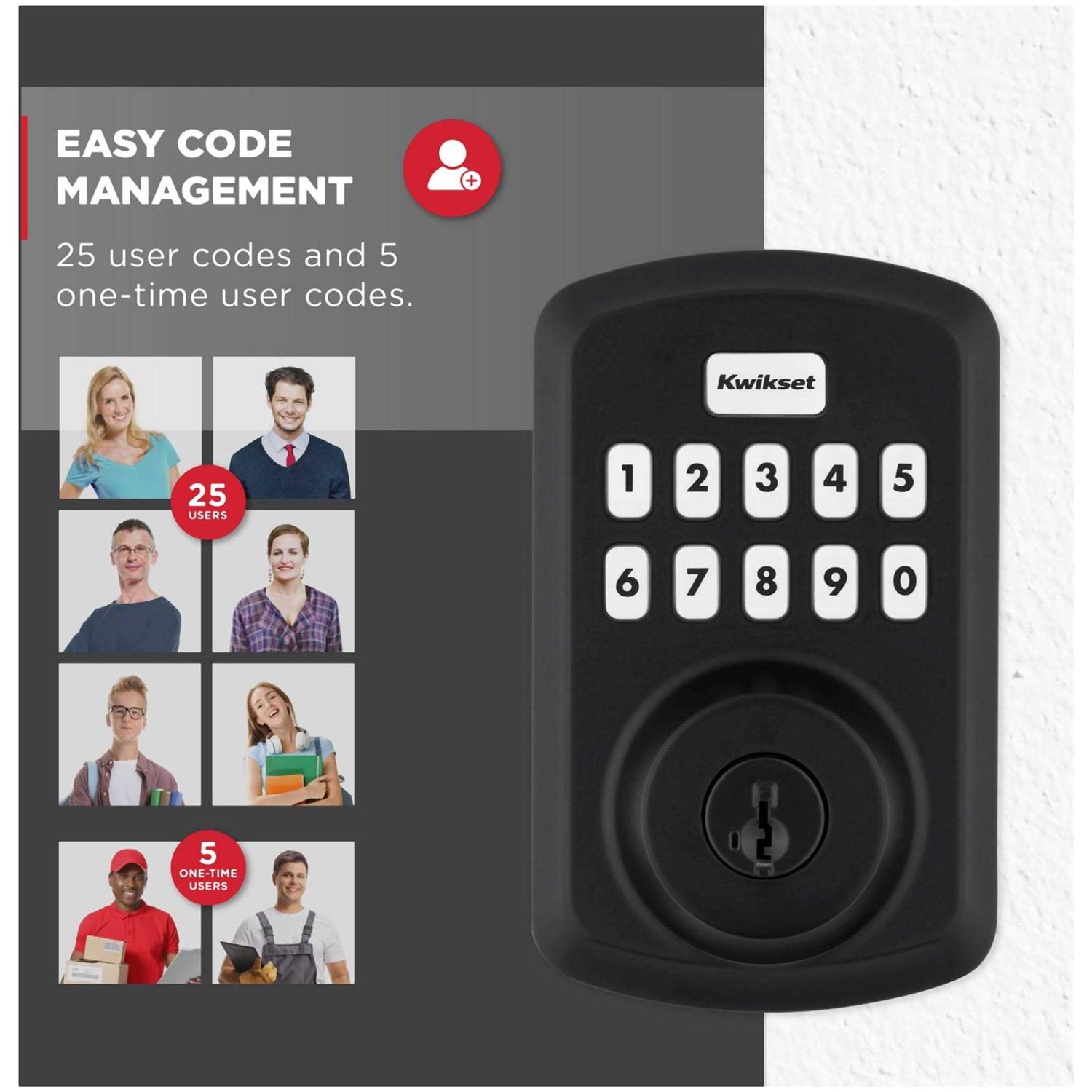 Kwikset Powerbolt Electronic Deadbolt - Image 4