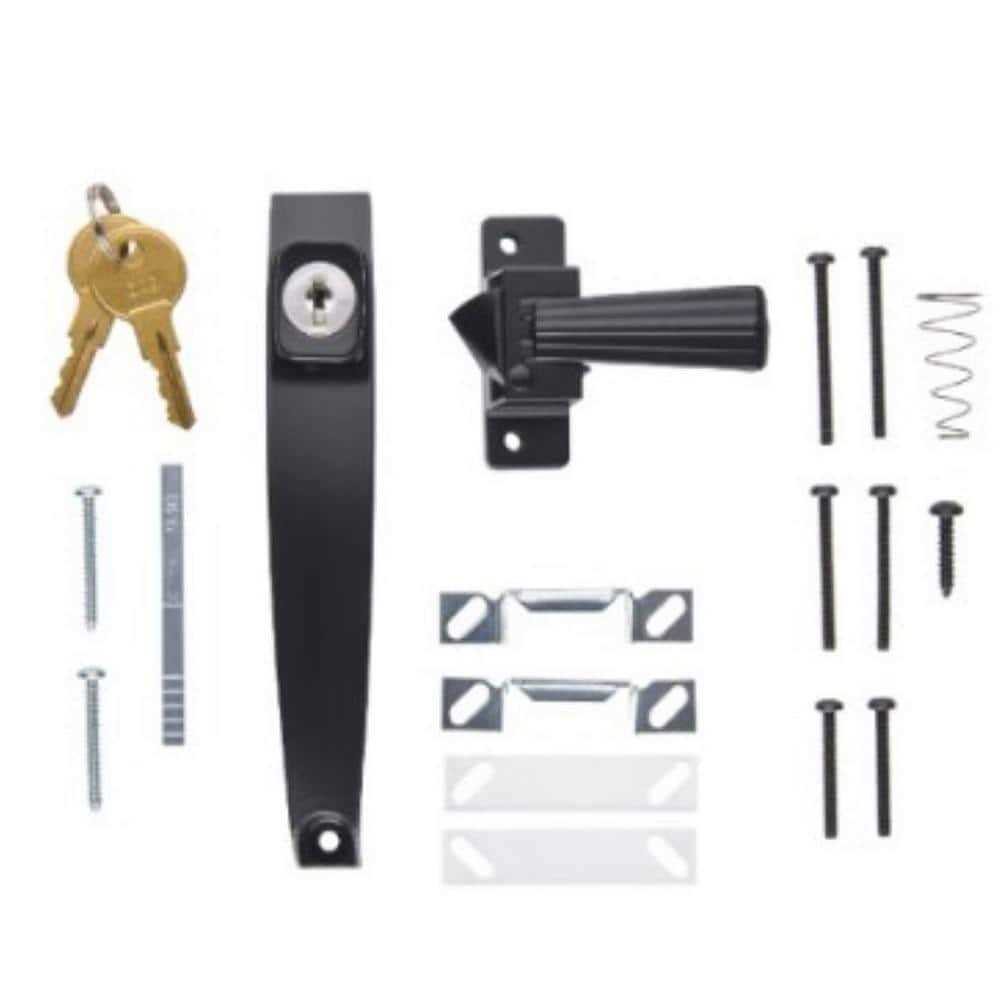 Wright Products VK333X3BL Keyed Push Button Latch - Image 4