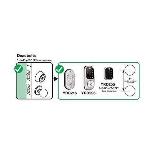 Yale Z-Wave Plus Assure Lock Push Button Deadbolt - Image 3