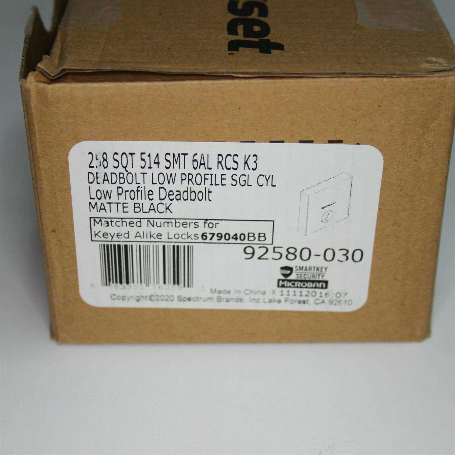 Kwikset 92580-030 Downtown Deadbolt - Image 3