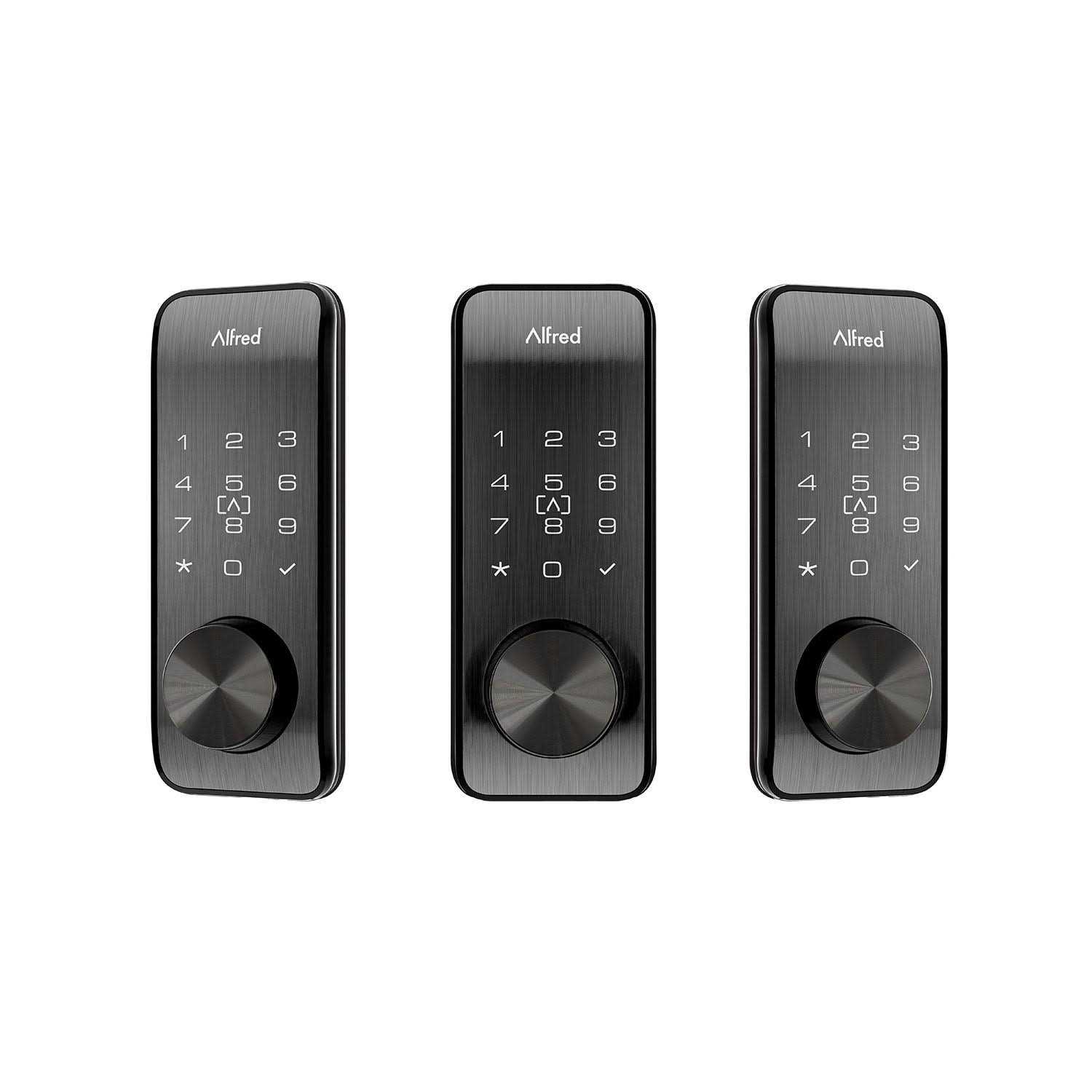 Alfred DB2S Smart RFID Deadbolt Lock with Key - Image 5